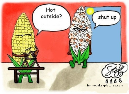 View joke - Is it hot outside ?